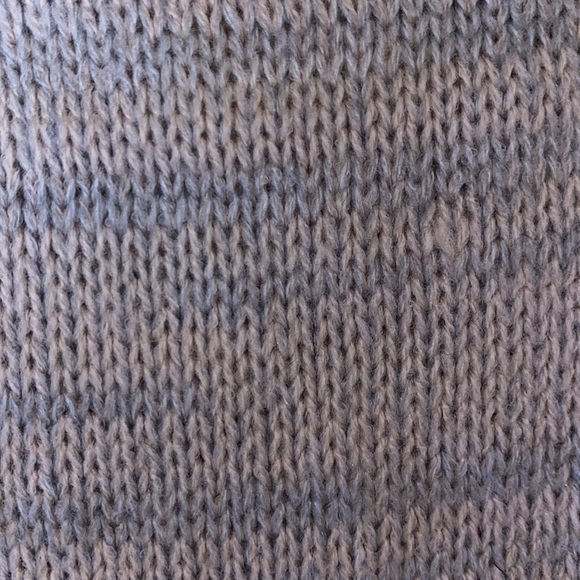 Baby dusty pink and blue circle scarf - Picture 3 of 6